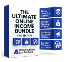 THE ULTIMATE ONLINE INCOME BUNDLE PRO EDITION Review 2025 – Complete Features, Pros & Cons on Ridhtek Reviews