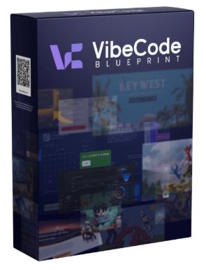 Vibe Code Blueprint Review showcasing AI-powered asset creation and instant traffic generation
