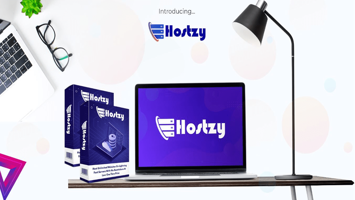 Hostzy cPanel Hosting Review showing dashboard and one-time web hosting solution