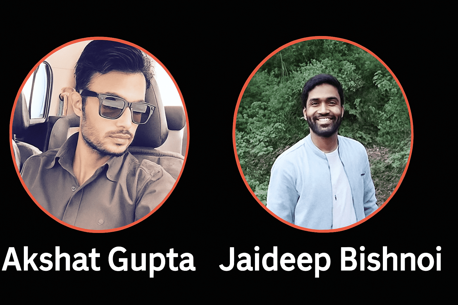 ReadyBiz AI creators Akshat Gupta and Jaideep Bishnoi