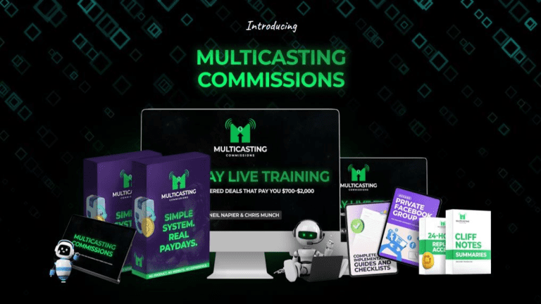 Multicasting Commissions Review – AI service arbitrage training system dashboard and training overview