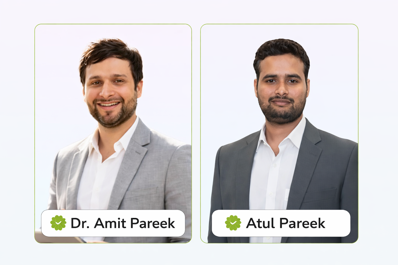 Synthetic AI Review creators Dr Amit Pareek and Atul Pareek