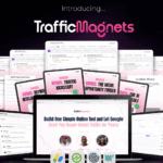 TrafficMagnets Review 2026 AI traffic generation software dashboard and tool builder interface