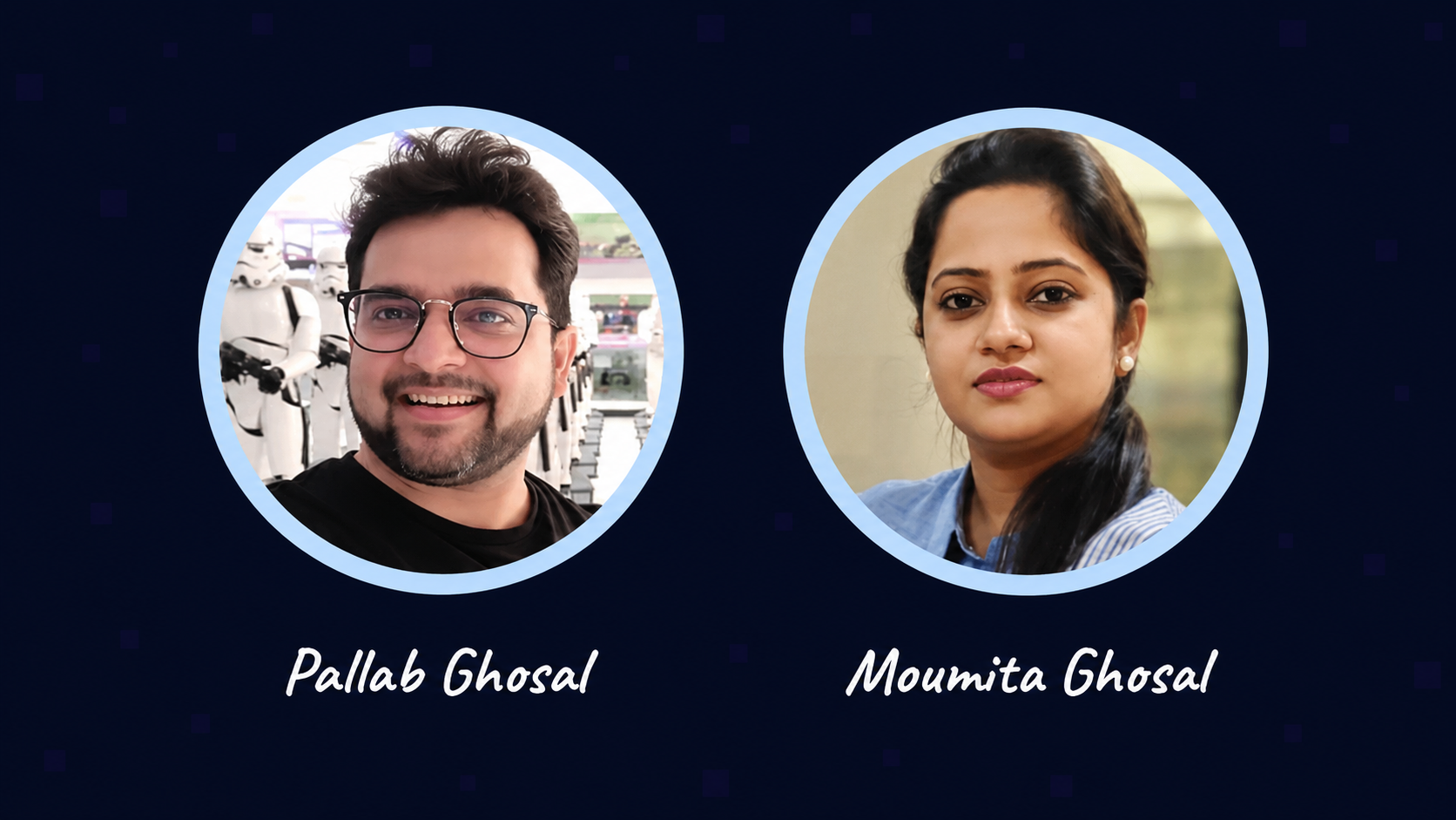 AI Content Center Review product creators Pallab Ghosal and Moumita Ghosal