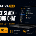 Chativa Pro Review 2026 banner showcasing self-hosted team chat software with end-to-end encryption, AI-powered collaboration, video conferencing, and private business communication features