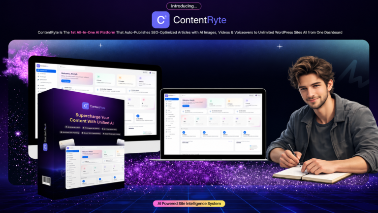 ContentRyte Review 2026 AI Blogging and SEO Automation Platform Dashboard