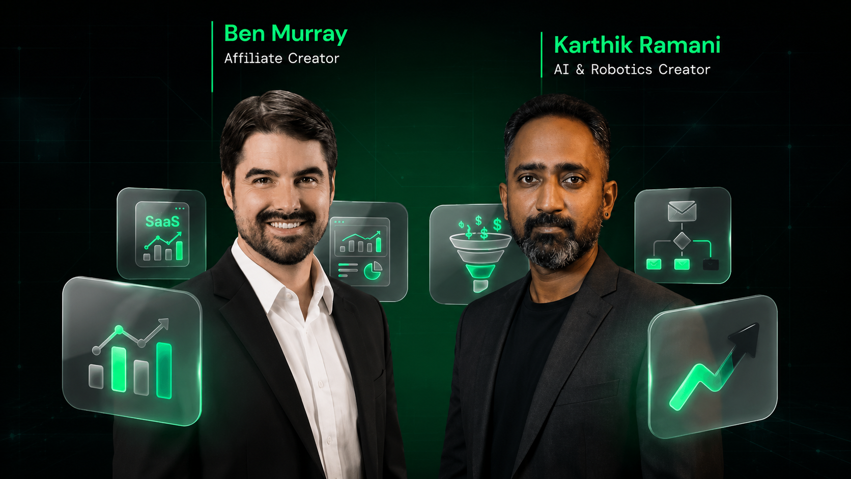 GuruOS Review founders Ben Murray and Karthik Ramani AI business automation platform creators