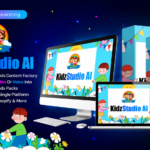 KidzStudio AI Review 2026 feature image showing AI-powered kids content creator for coloring books, audiobooks, storybooks, puzzle books and animated videos