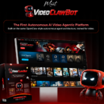 VideoClawBot Review 2026 dashboard showcasing AI video generator software and autonomous AI marketing automation platform