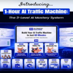 1H AI Traffic Machine Review 2026 dashboard and AI traffic generation training system overview