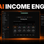 AI Income Engine Review 2026 dashboard showcasing Wayland AI business building and workflow automation platform