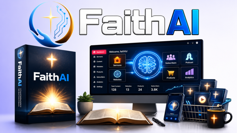 FaithAI Review 2026 – AI-powered Christian content creation platform for sermons, devotionals, Bible studies, websites, and digital products