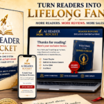 AI Reader Rocket AI Review 2026 feature image showing AI Reader Rocket software for Amazon KDP authors to build email lists, increase reader engagement, and grow book sales.