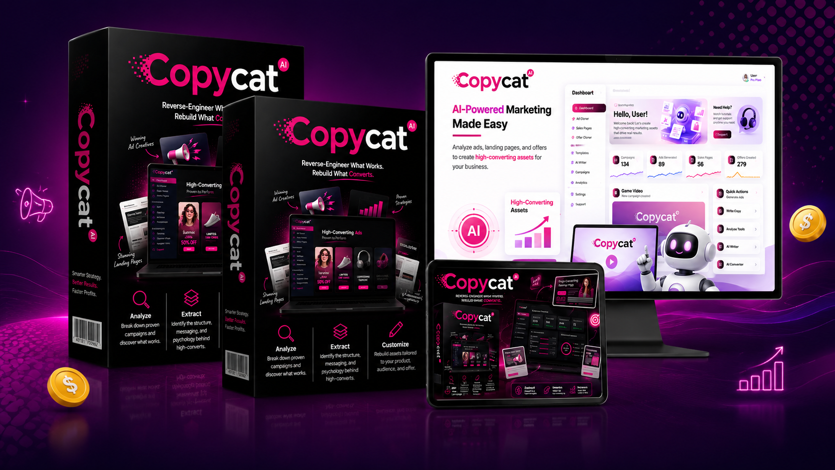 CopyCat AI Dashboard