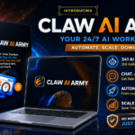 Claw AI Army Review 2026 featuring the AI workforce software and 341 AI agents