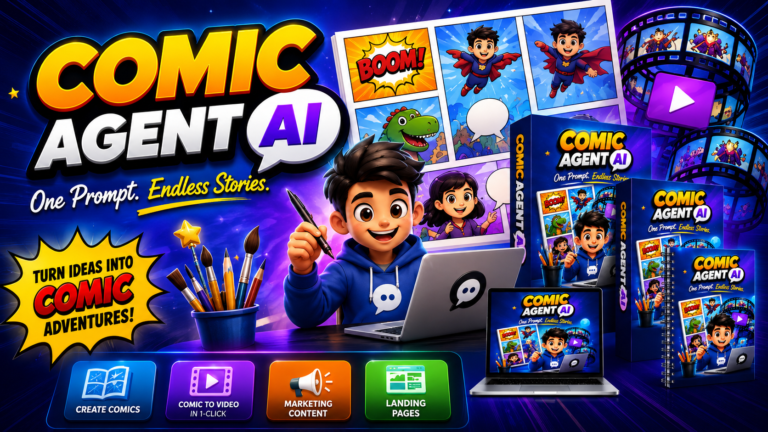 Comic Agent AI Review 2026 product mockup
