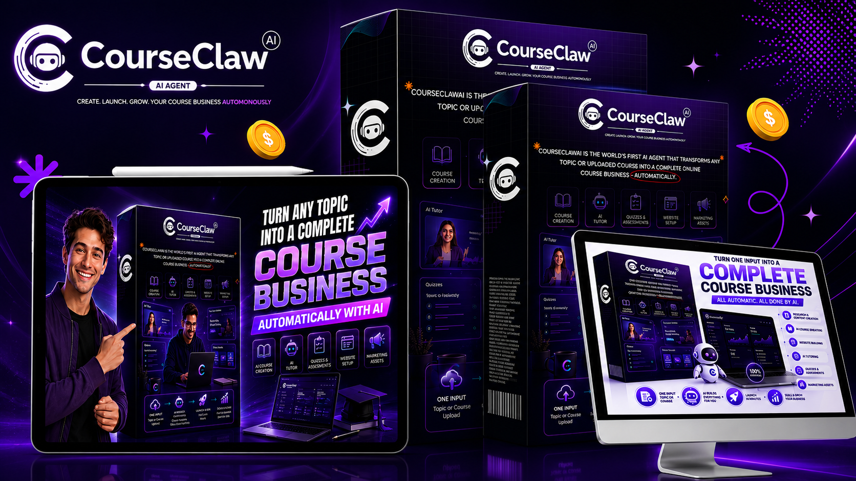 CourseClawAI Review 2026 AI course business platform