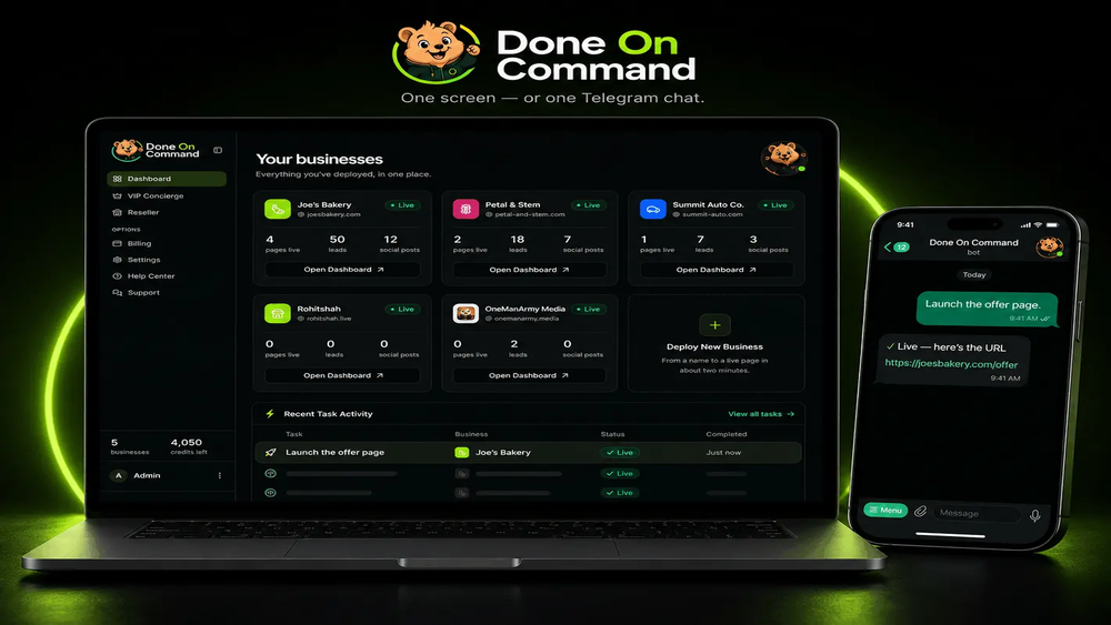 Done On Command Review Pricing and Funnel