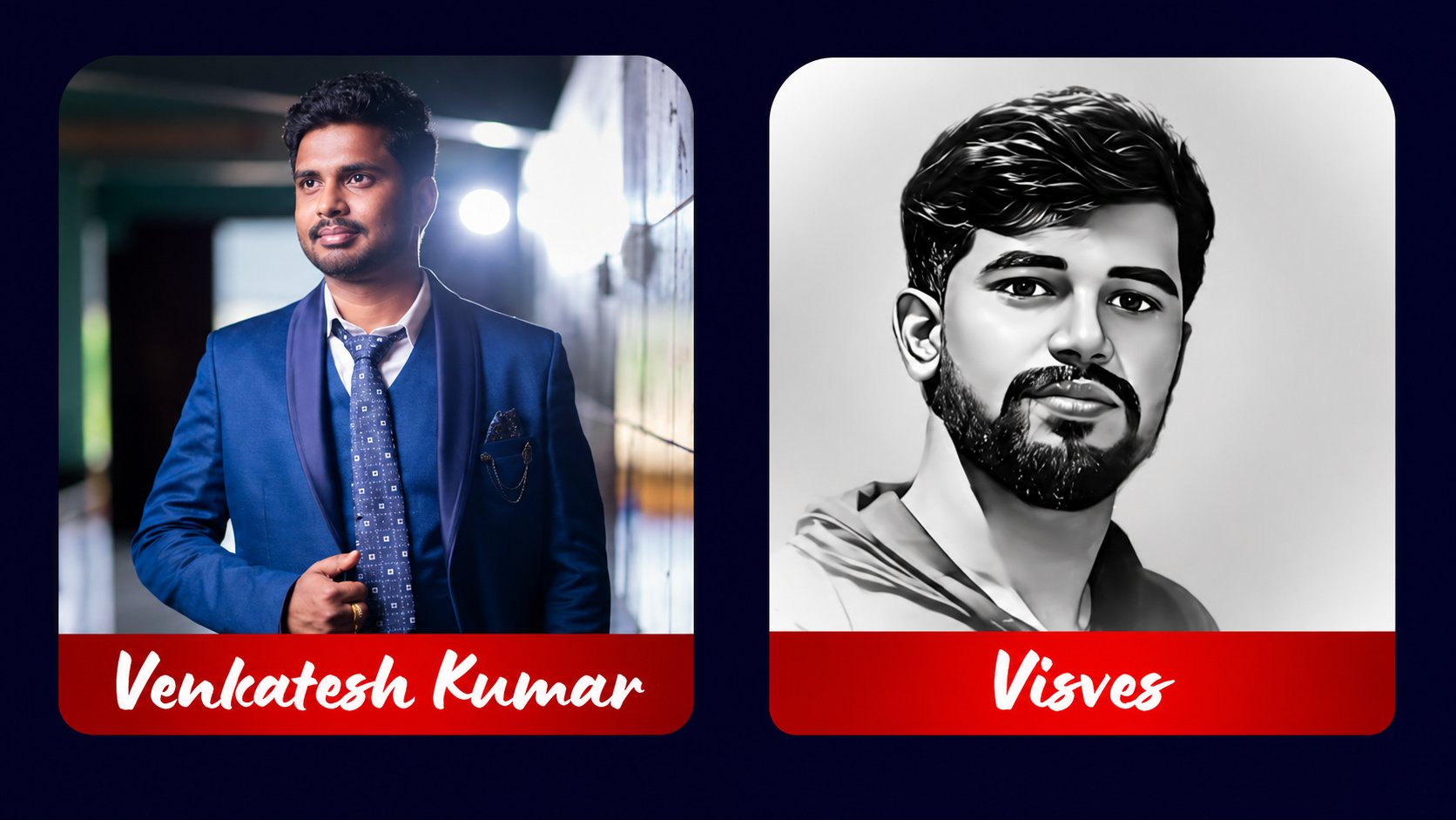 Ki3 AI product creators Venkatesh Kumar and Visves