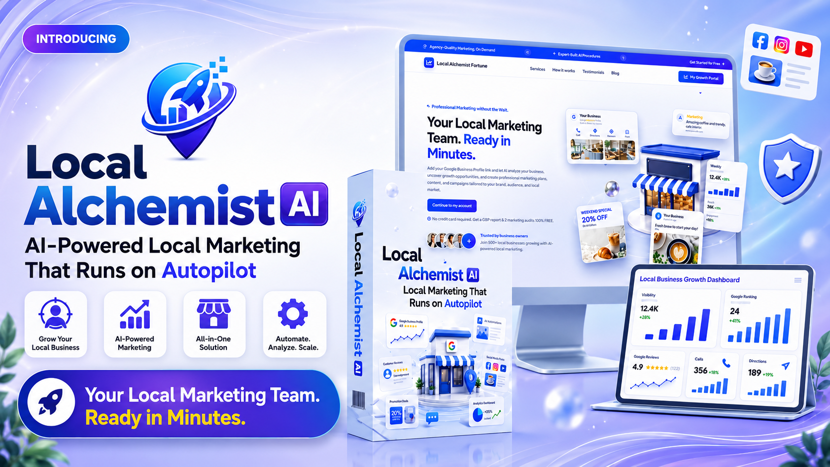 Local Alchemist AI Review 2026 – AI-powered WordPress SaaS for local marketing automation