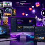 MagicFlixAI 2.0 Review 2026 AI faceless video generator dashboard and features