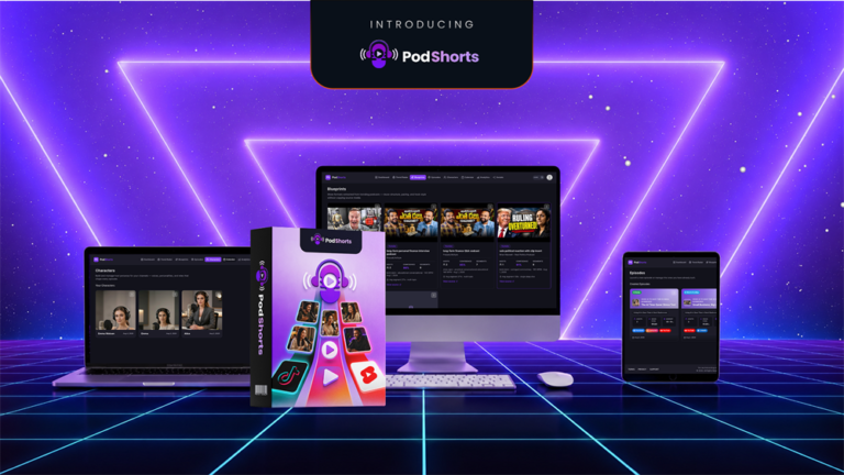 PodShorts Review 2026 AI podcast generator dashboard and features