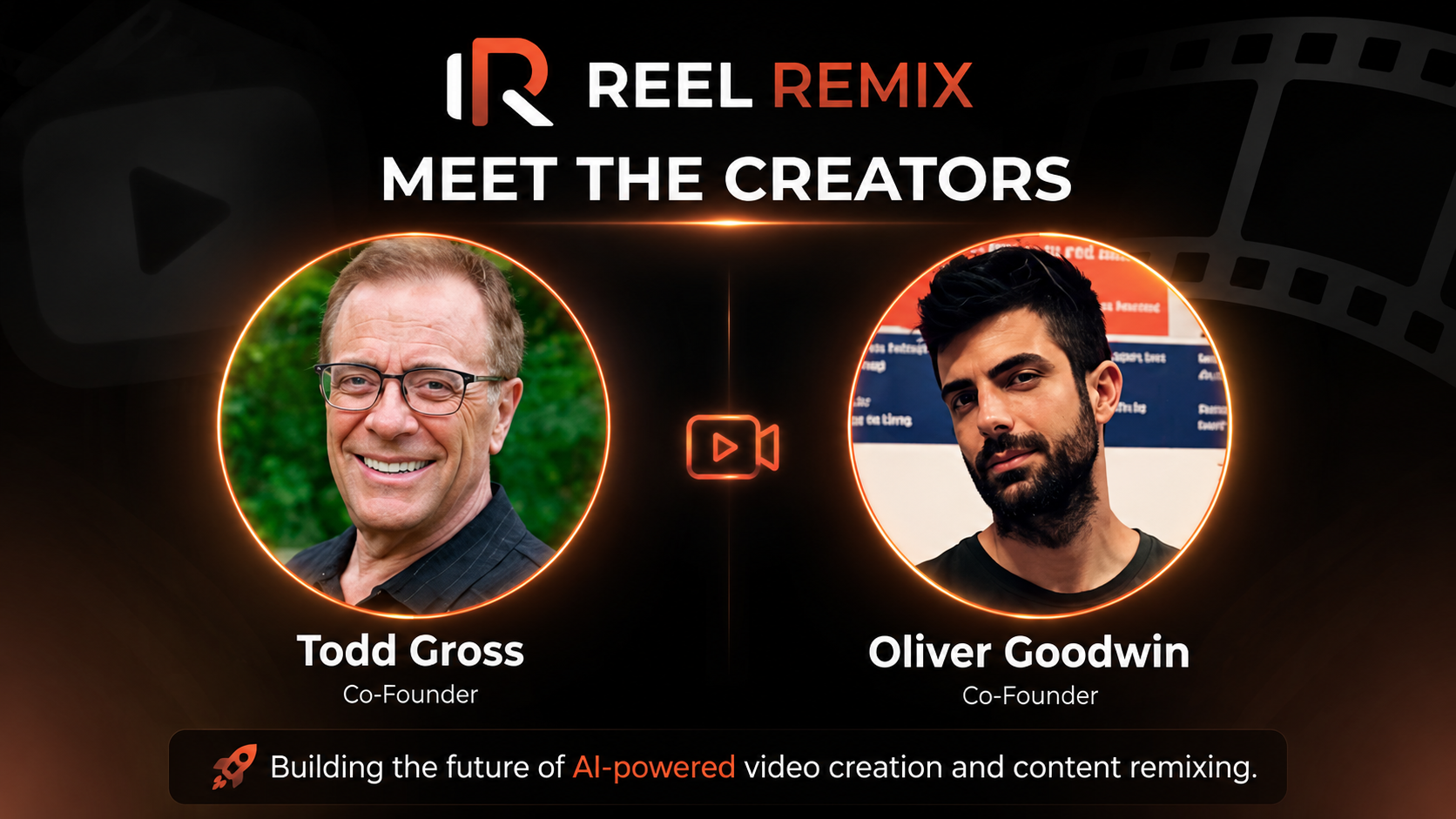 Reel Remix Review creators Todd Gross and Oliver Goodwin