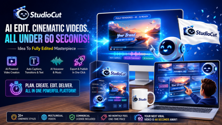 StudioCut Review 2026 AI video generator and editor