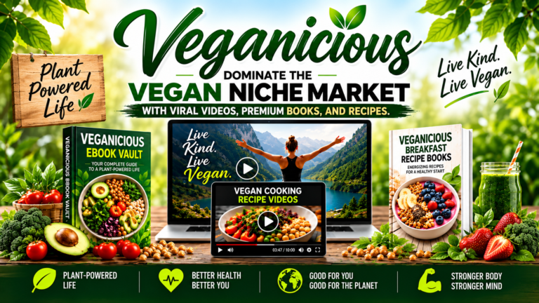Veganicious Review - Vegan PLR Content Bundle