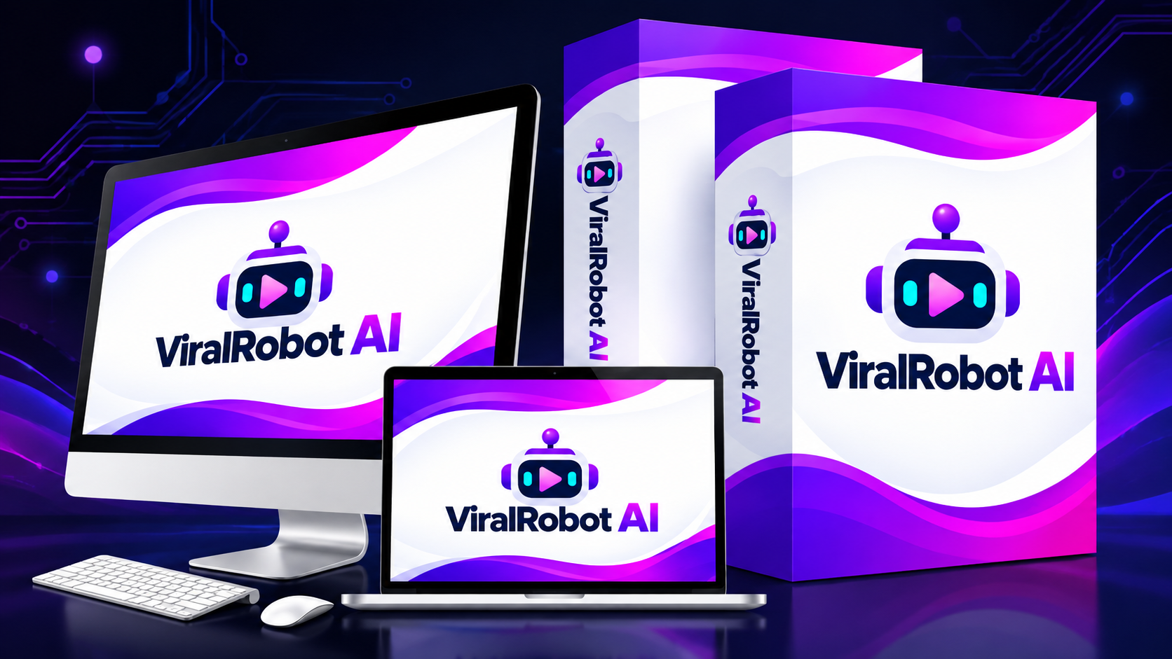 ViralRobot AI Review 2026 product image showing the AI video generator software