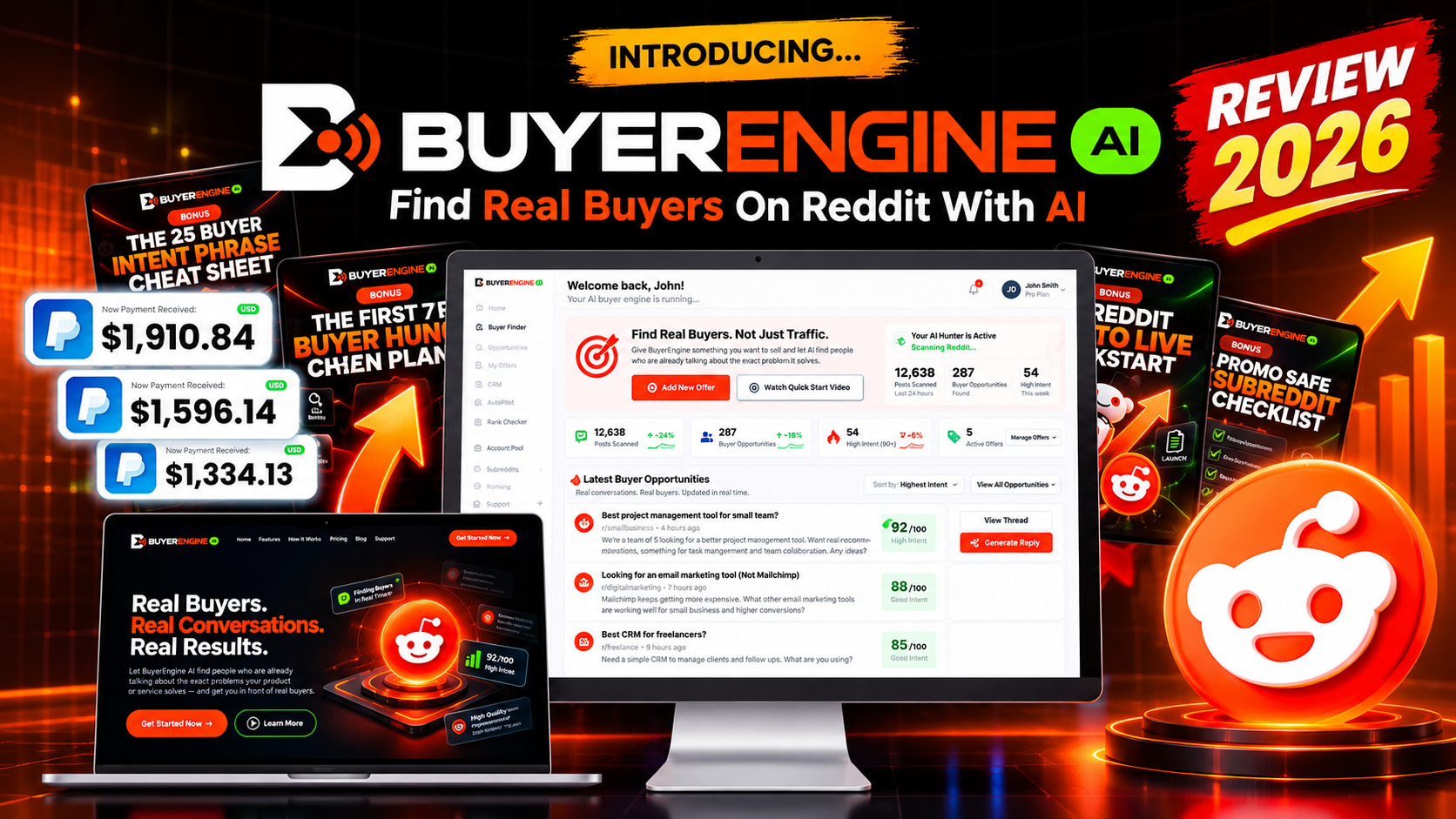 BuyerEngine AI Review 2026 – AI-powered Reddit buyer intent and lead generation platform