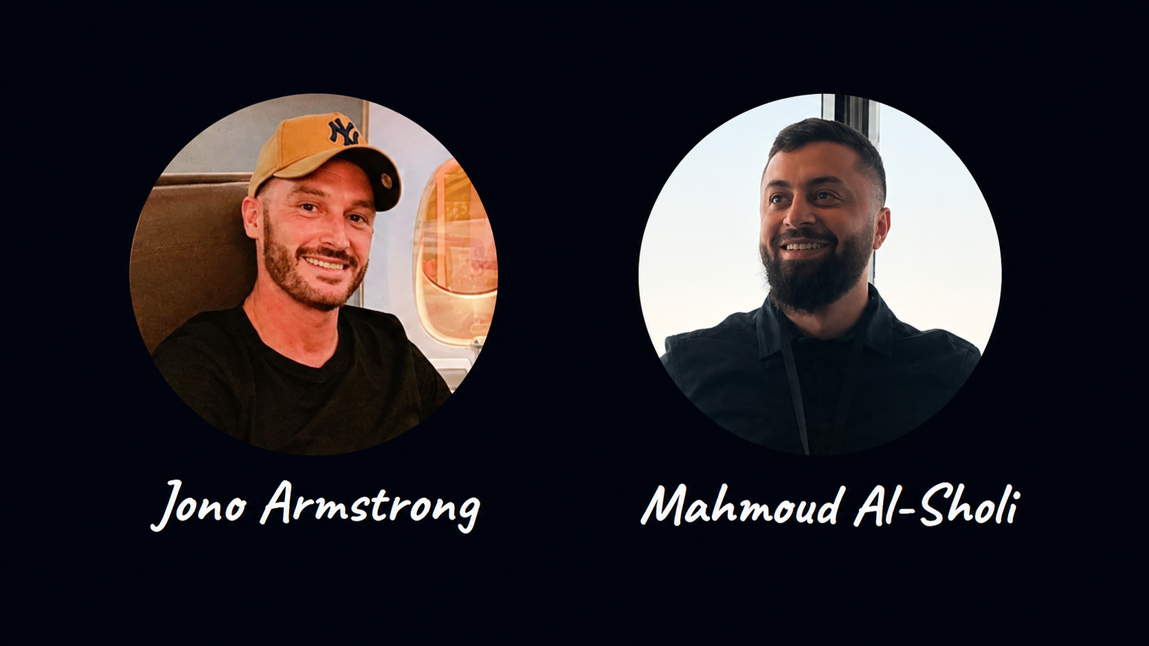 BuyerEngine AI Review 2026 featuring product creators Jono Armstrong and Mahmoud Al-Sholi